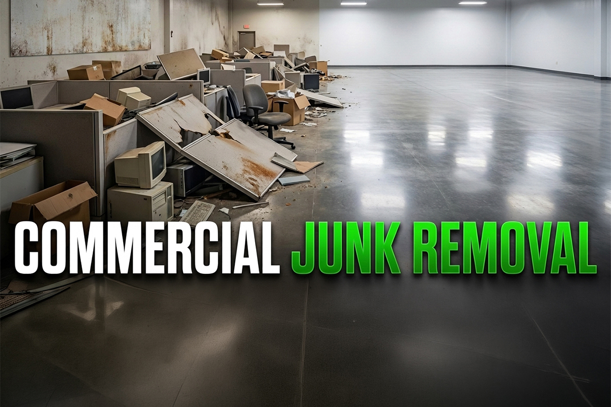 Commercial junk hauling