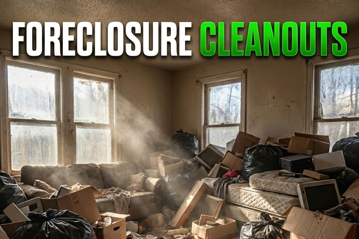 Foreclosure & Eviction Cleanouts Before