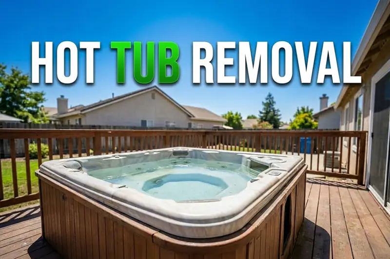 Hot Tub Removal and disposal