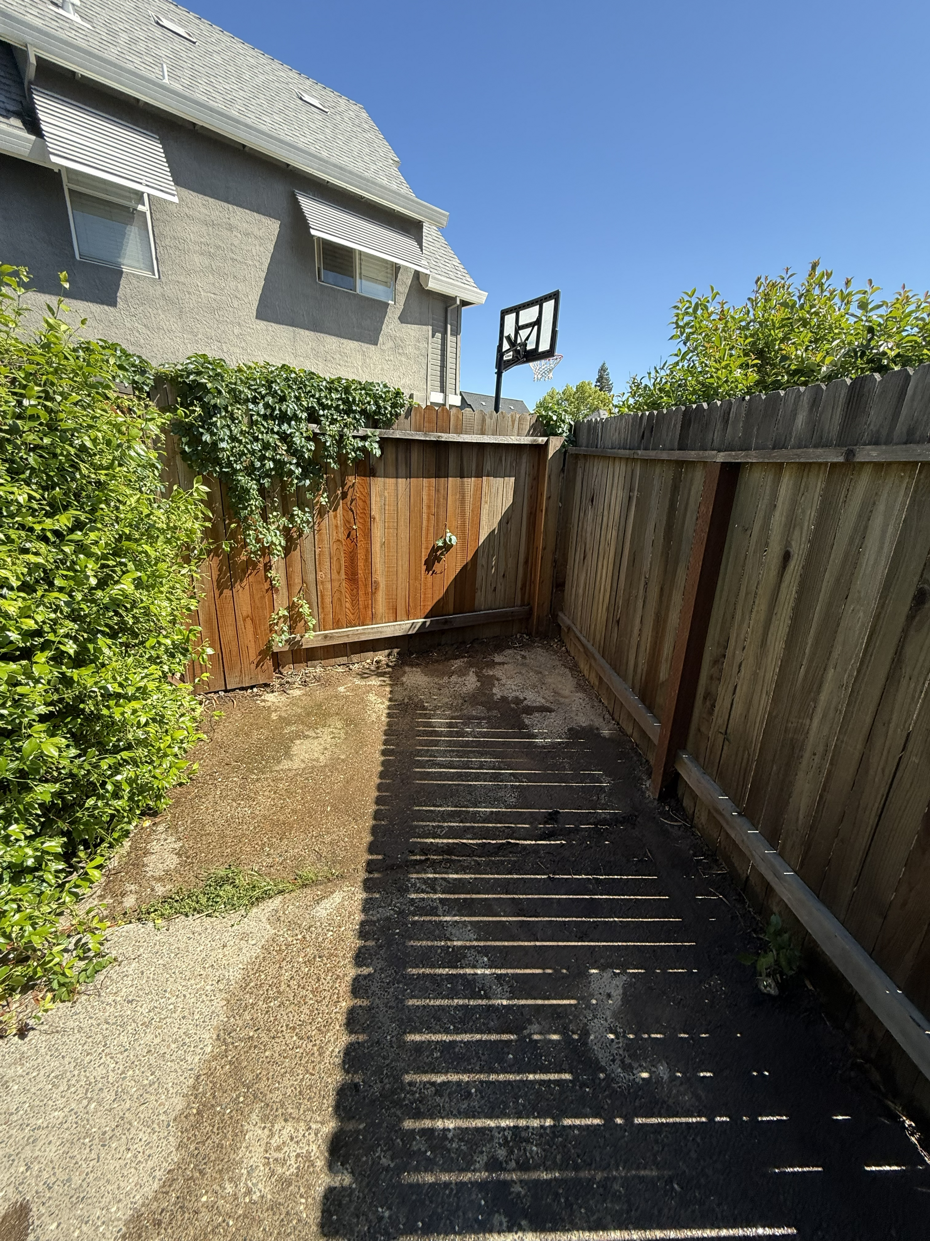 Clean and empty space after junk removal - Job 1
